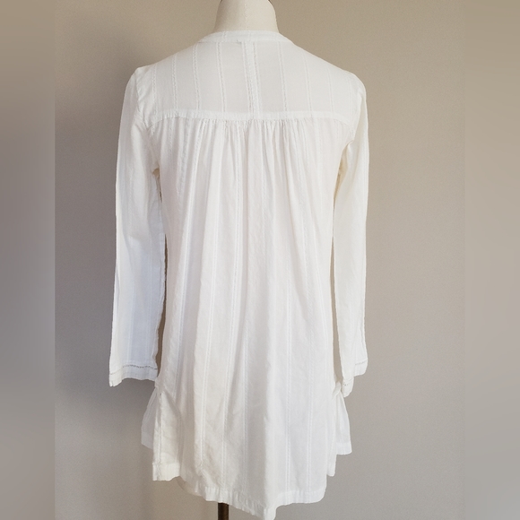 Free People Embroidered Peasant Tunic Top - Picture 5 of 8